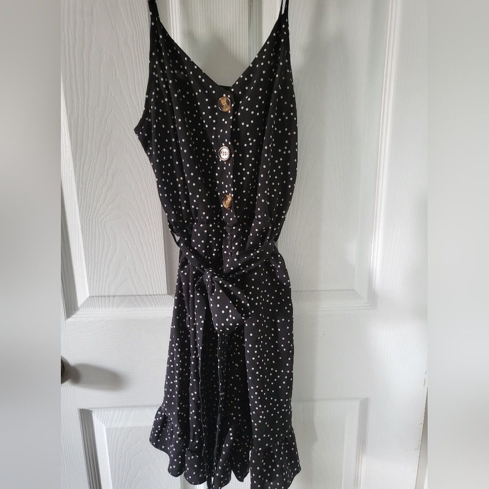 Polka Dot summer romper